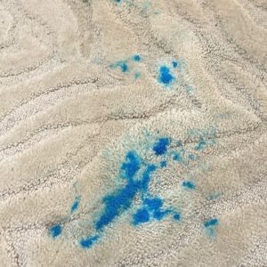 How to remove ink from carpet